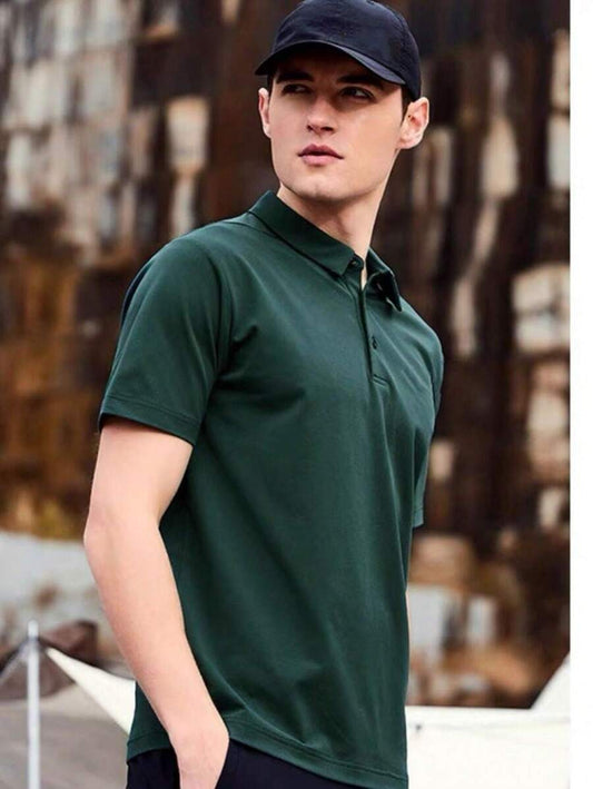 Camisa Polo Masculina Piquet Manga Curta