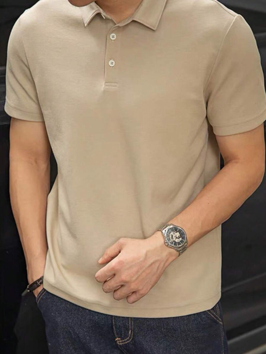 Camisa Polo Masculina Piquet Manga Curta